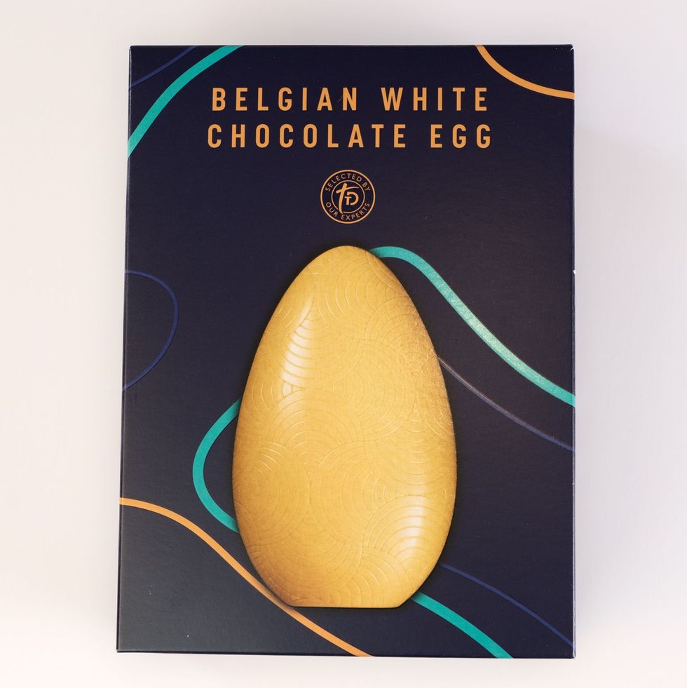 Sainsburys Taste the Difference Belgian White Chocolate Egg 150g