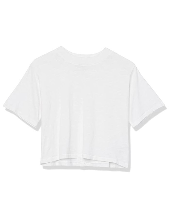 Sydney Short-Sleeve Cropped Crewneck T-Shirt