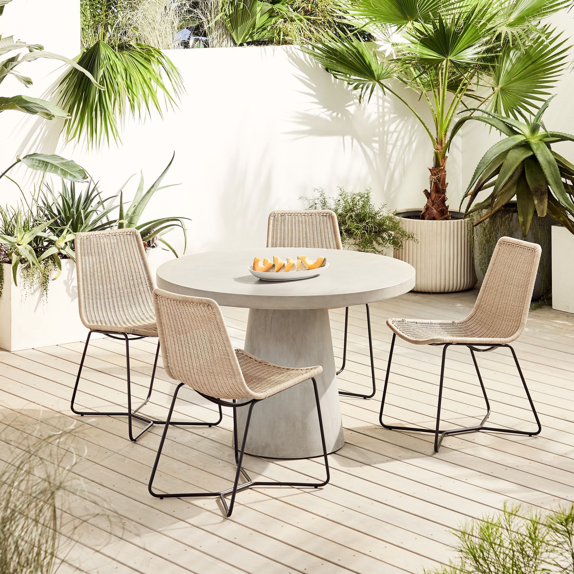 West elm best sale outdoor dining sets