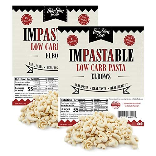 Impastable Low-Carb Pasta Elbows