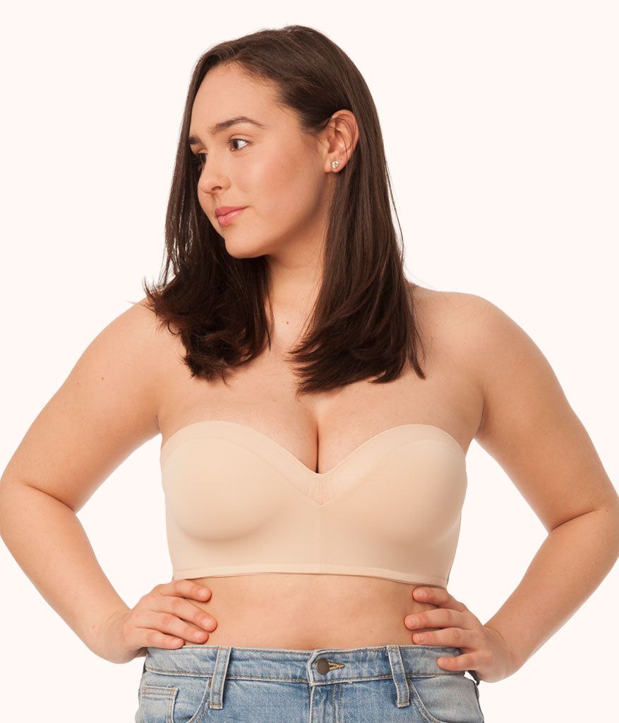 best wireless strapless bra for large bust