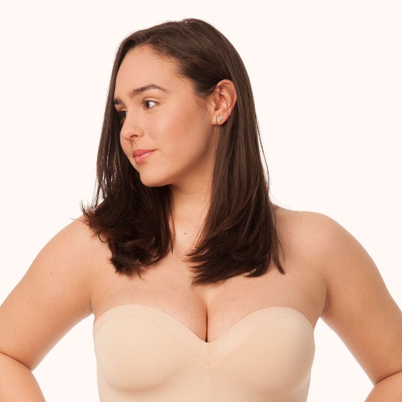 Women Strapless Bra Big Breast