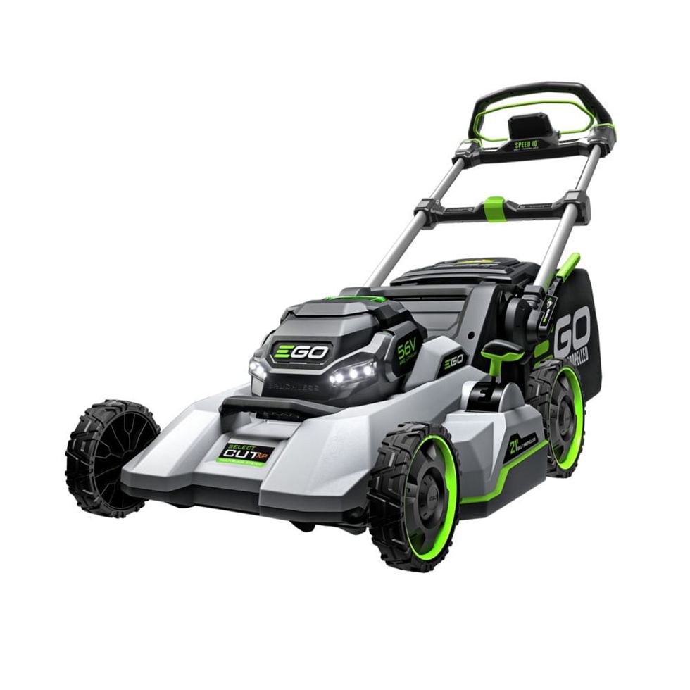 Power+ 56-Volt, 21-In. Cordless Self-Propelled Lawn Mower