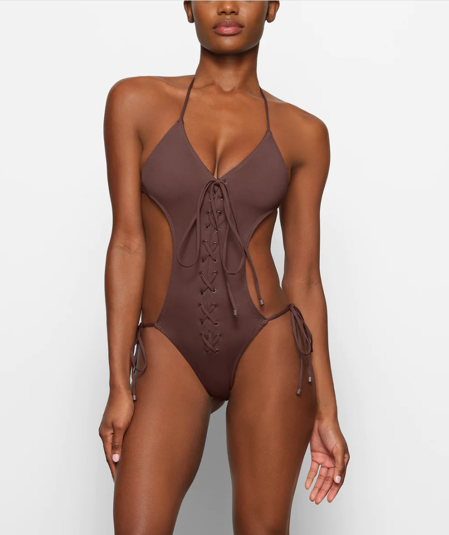 Swim Lace Up Monokini