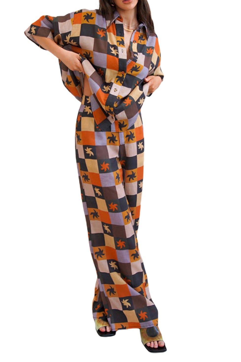 2PCS Loose Pant Sets 2PCS Loose Pant Sets