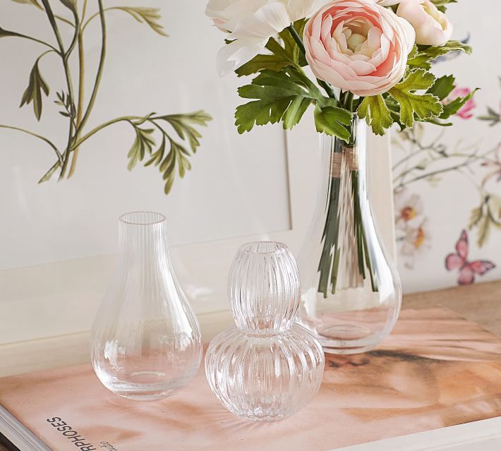 Glass Bud Vases 