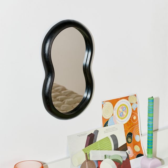 Waverly Wooden Bean Mirror