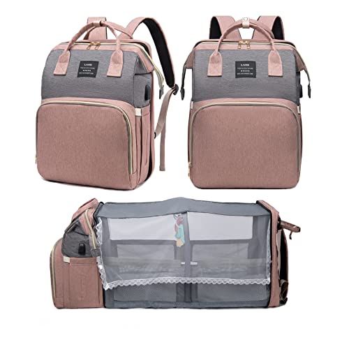Baby Diaper Bag Backpack with Changing Station 