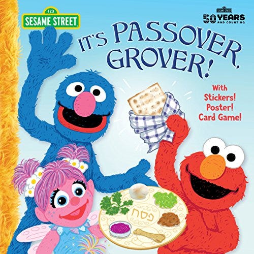 It's Passover, Grover! 
