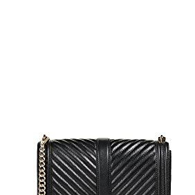 Chevron Quilted Love Crossbody Bag