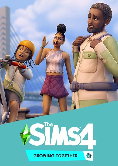 The Sims 4 Growing Together (PC code)