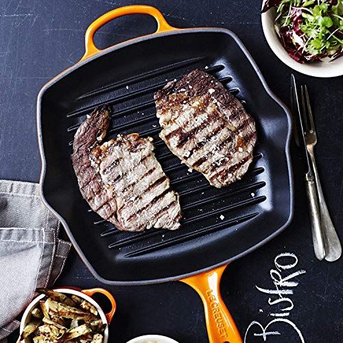 Round Griddle Pan Steak Grill Pans Cast Iron Frying Pan for BBQ