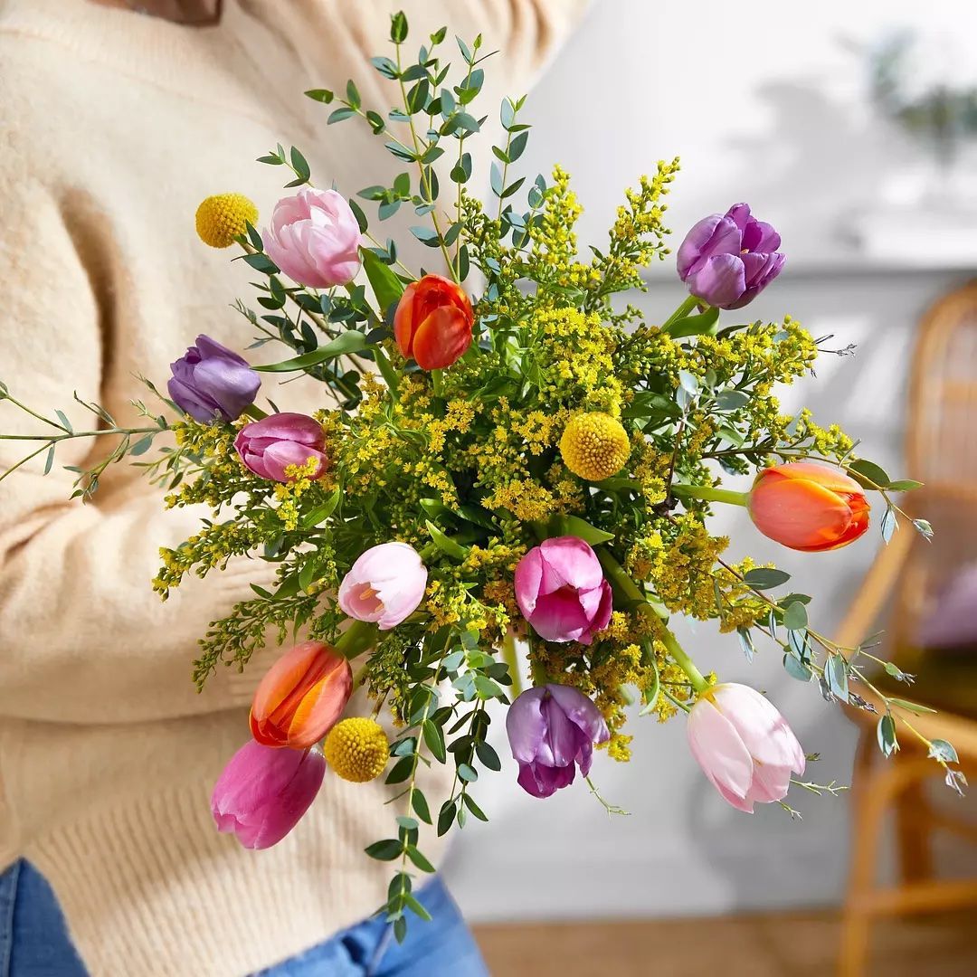 How To Stop Tulips Drooping - Tulips In A Vase, Tulip Flower