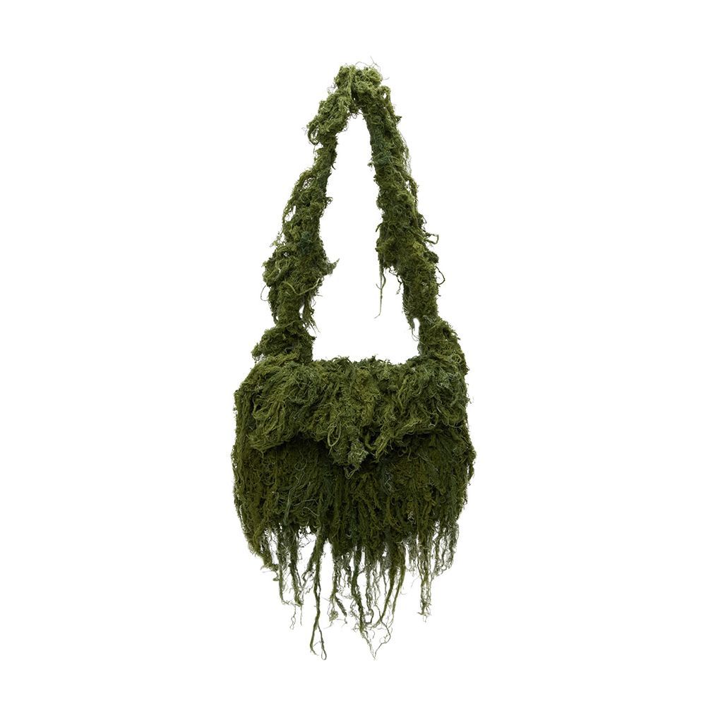 Green Seaweed messenger bag