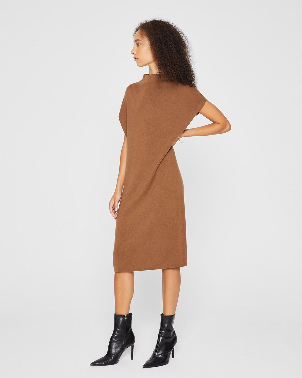 Abhy Ribbed Wool Dress