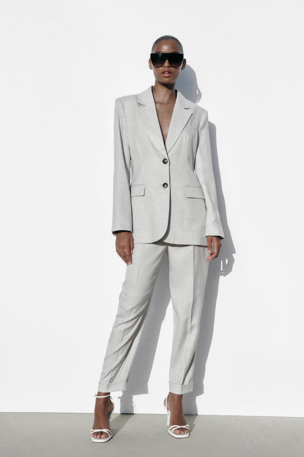 Fitted Straight Cut Blazer