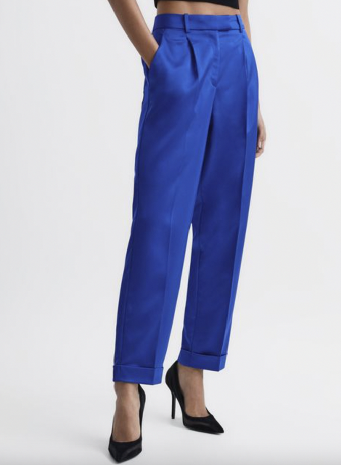 Cici Satin Taper Trousers