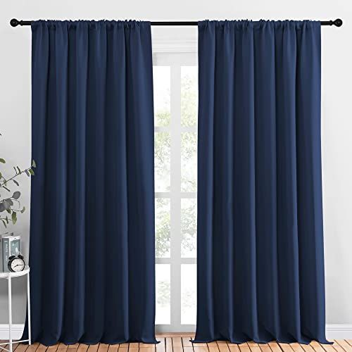 Solid Thermal Insulated Blackout Curtains