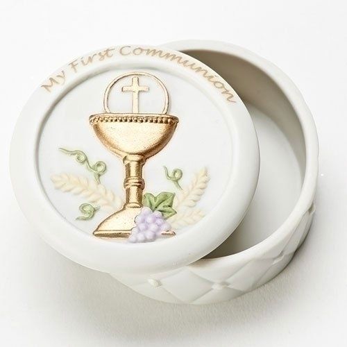 First Communion Gift for Girls by J Devlin Glass | Box 326 EB220