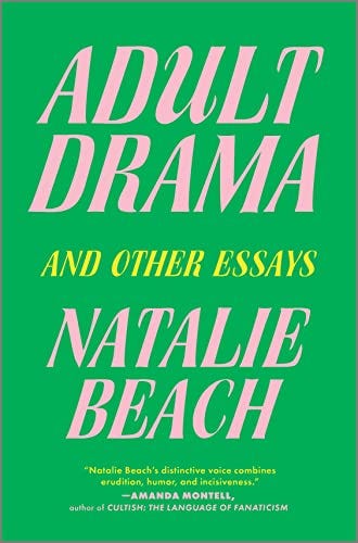 Adult Drama and Other Essays