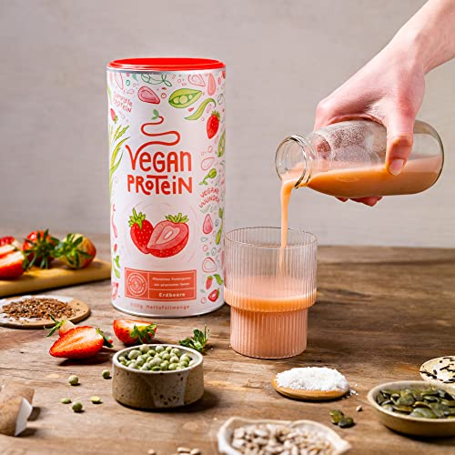 Proteina Vegana sabor a fresa