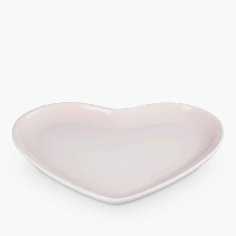 Stoneware Heart Platter