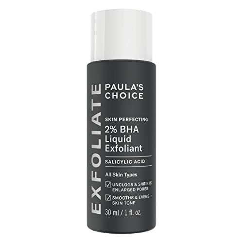 Paula's Choice SKIN PERFECTING 2% BHA Exfoliante Liquido - Peeling Facial Combate los Puntos Negros, Poros Dilatados, Imperfecciones y Acne - con Ácido Salicílico - Piel Mixta a Grasa - 30 ml