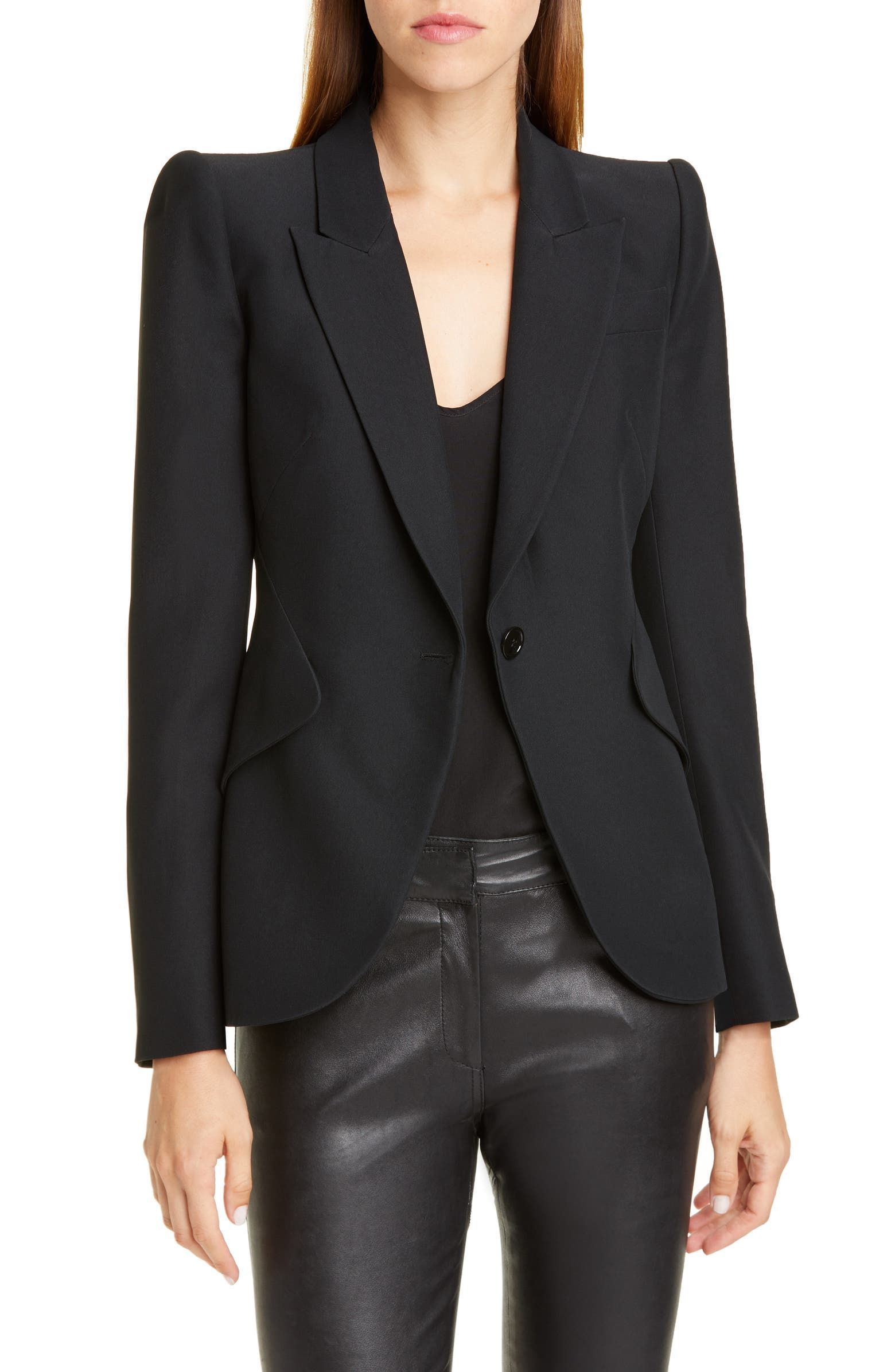 Leaf Crepe Jacket