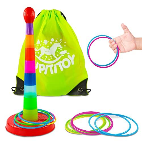 Cone Ring Toss Game 