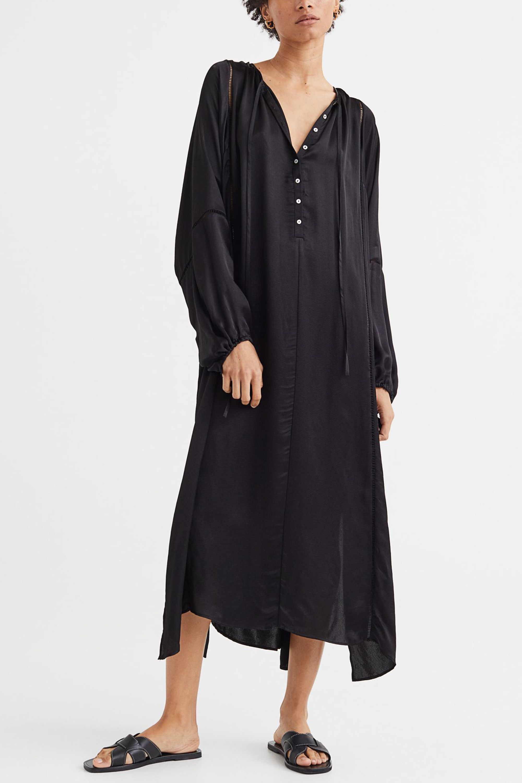 H&m satin outlet kaftan