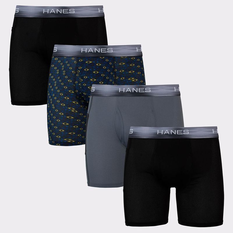 Louis vuitton Boxer Underwear for Men II 100% exported II - 03 pcs in 1 box  - Under Wear For Men - Under Wear For Men