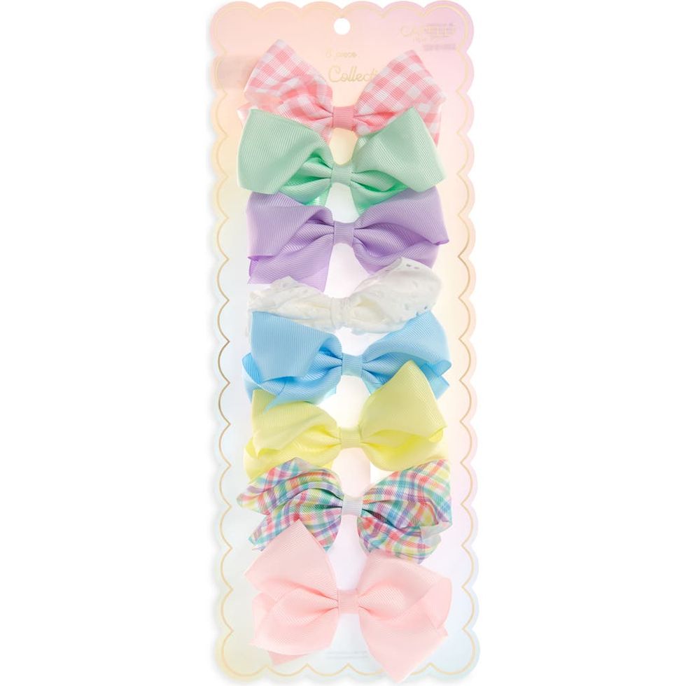 Kids' Assorted 8-Pack Bow Clips