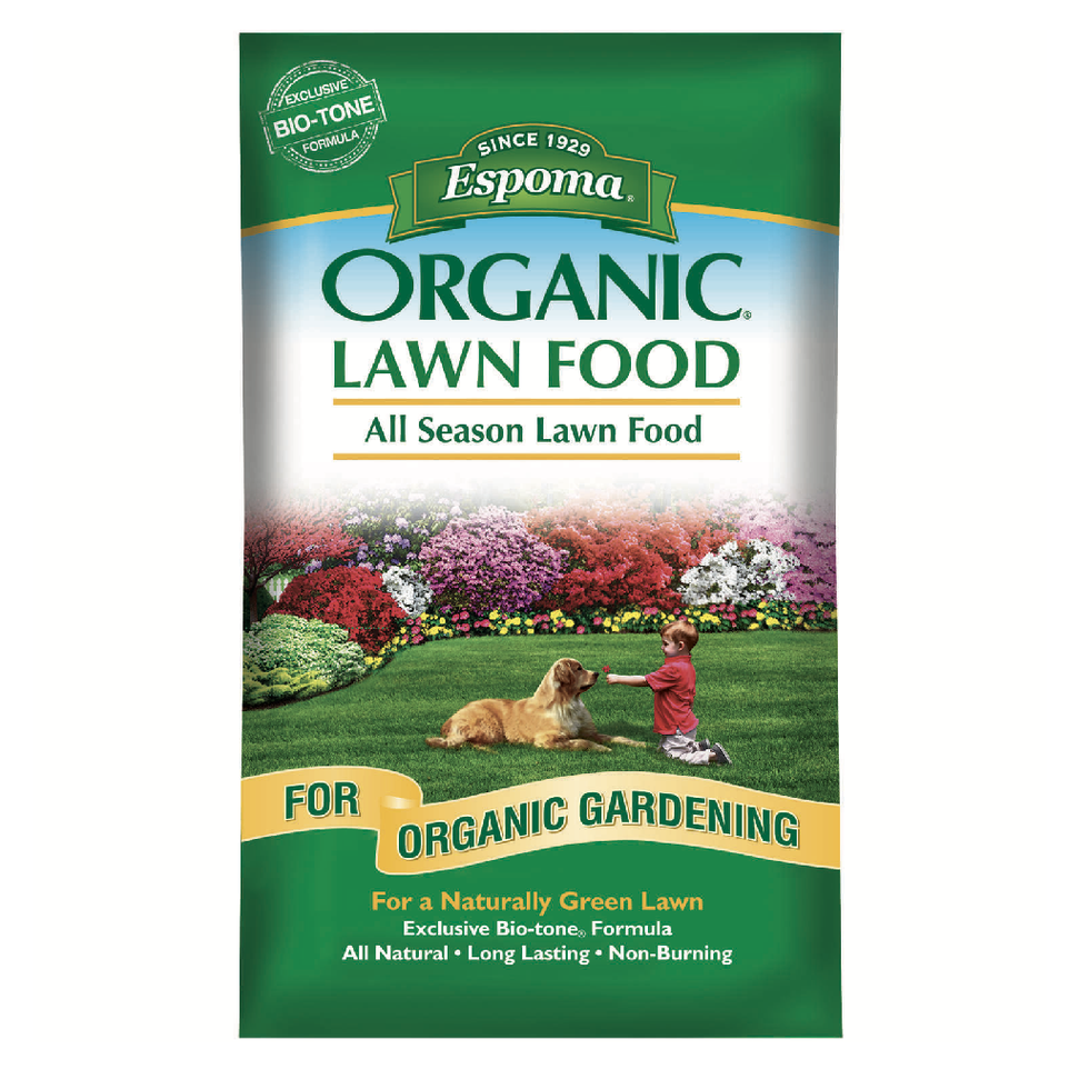 Espoma Organic All-Purpose Lawn Food For All Grasses 9-0-0