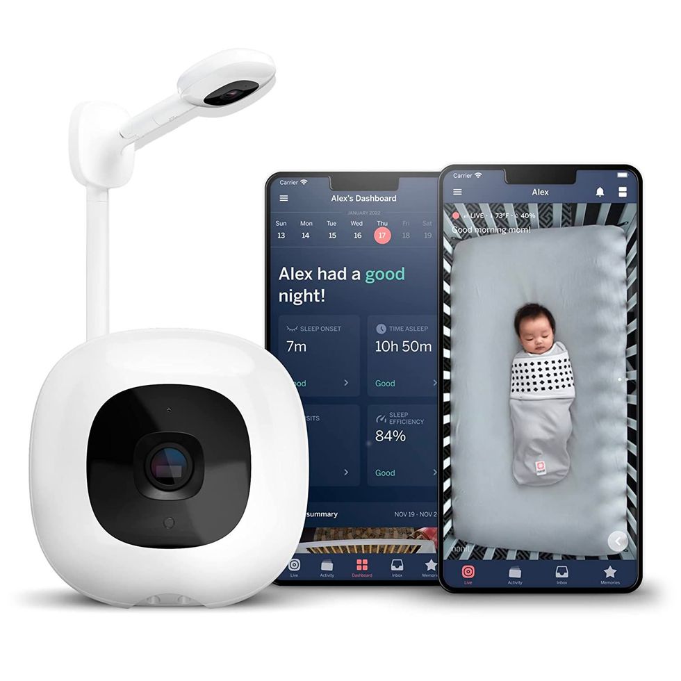 Pro Smart Baby Monitor & Wall Mount 