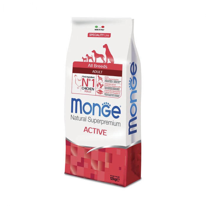 Natural Superpremium All breeds Adult Active 12 kg