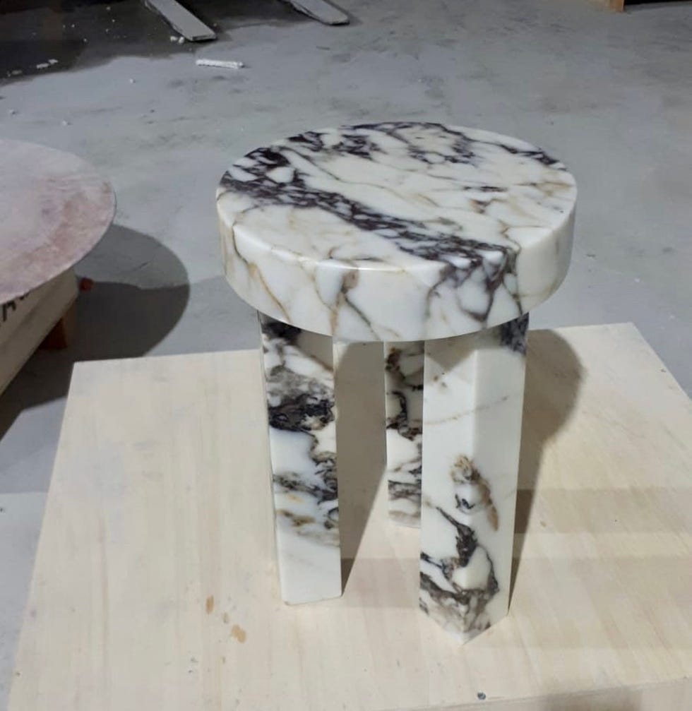 Calacatta Viola Marble Coffee Table