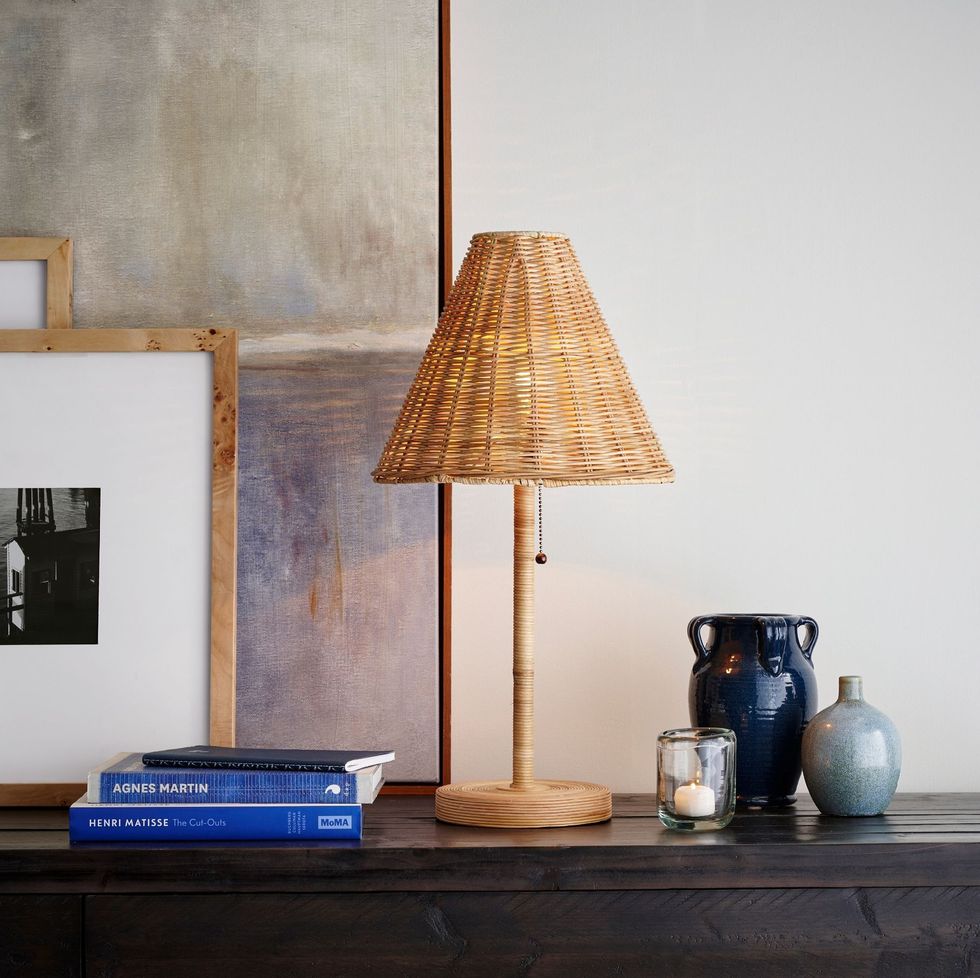 Marion Woven Table Lamp