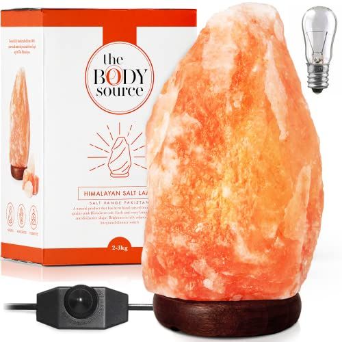 Himalayan salt lamp kohree 2 pack natural crystal salt lamp light glow hand carved night lights with ul on sale listed plug