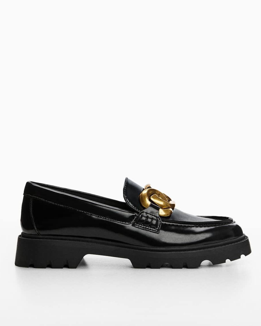 Mango Chain Loafers