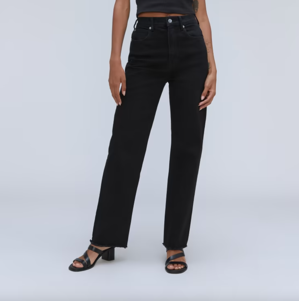 Black High-Waisted and High-Rise Jeans