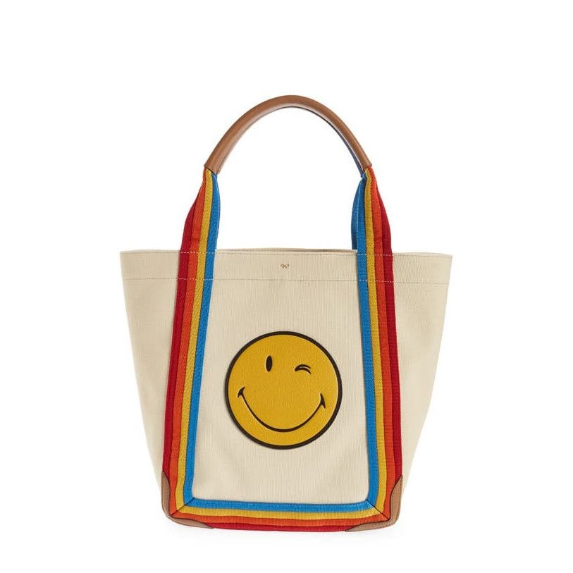 Wink Small Canvas Tote