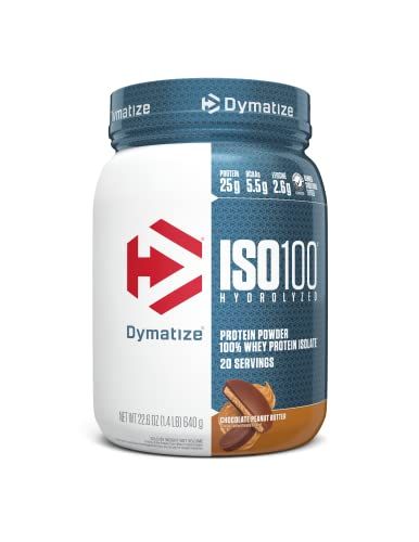 ISO100 Whey Protein Powder, Chocolate Peanut Butter