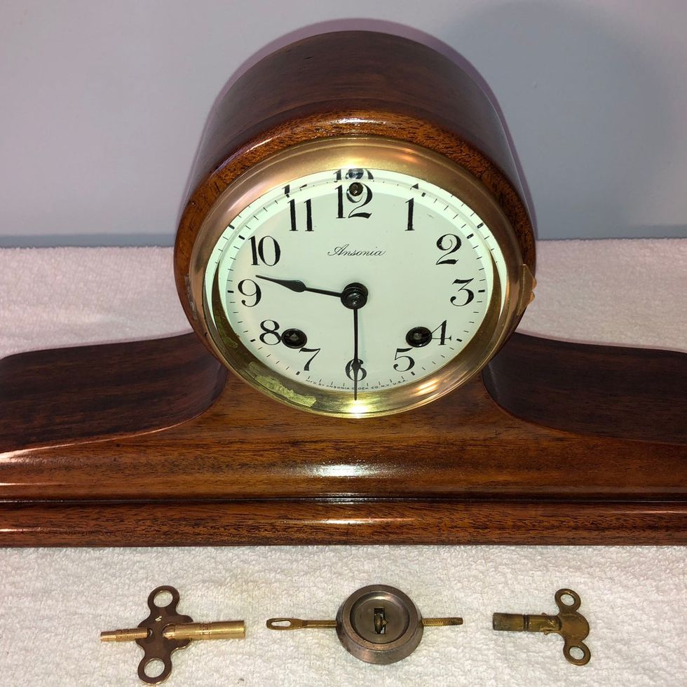 1920’s Antique Ansonia Mantel Shelf Clock