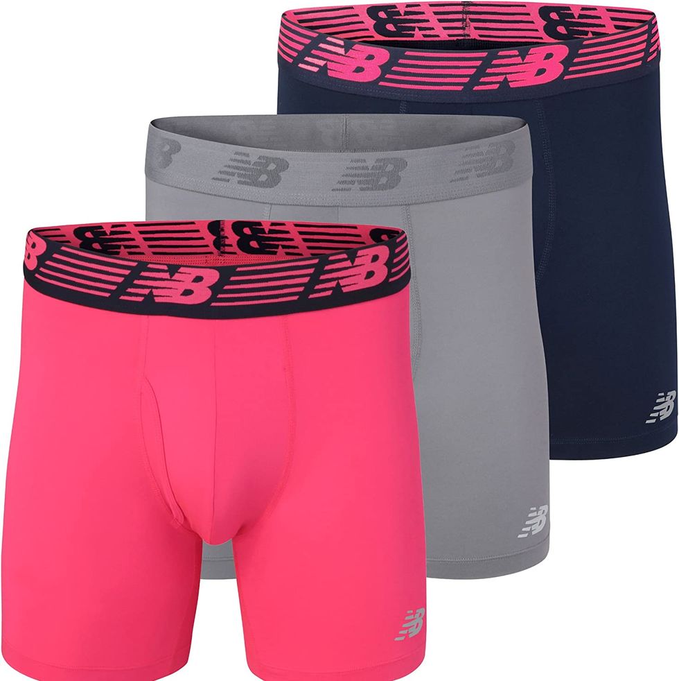 New Reebok Men's Boxer Briefs Underwear 3-PACK Pro Series 6