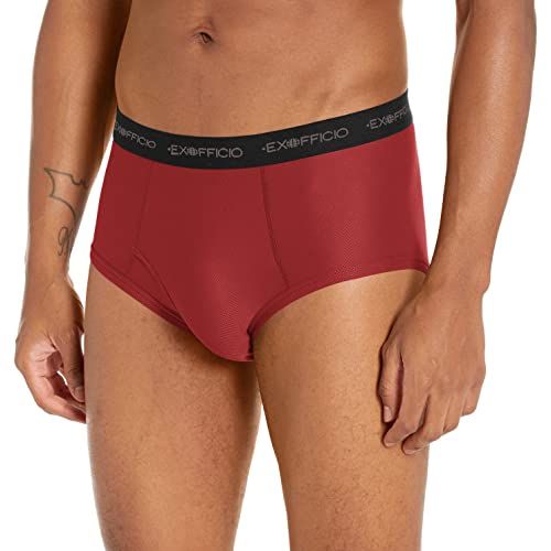2 Pack ExOfficio Men Underwear Men's Sport Mesh 6 Boxer Brief Breathable  Lightweight Quick Drying Man Underwear USA Size S-XXL