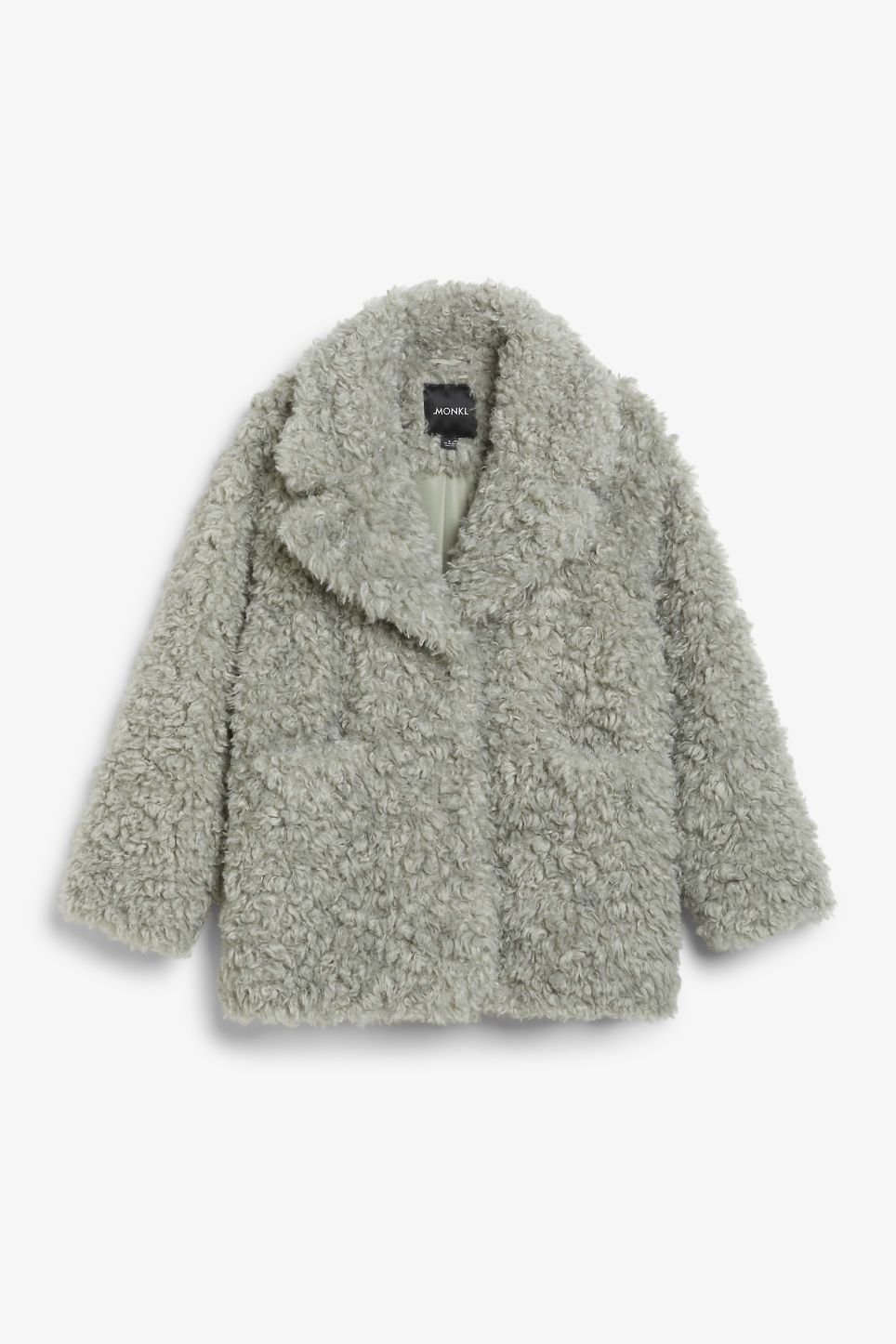 Monki faux outlet shearling coat