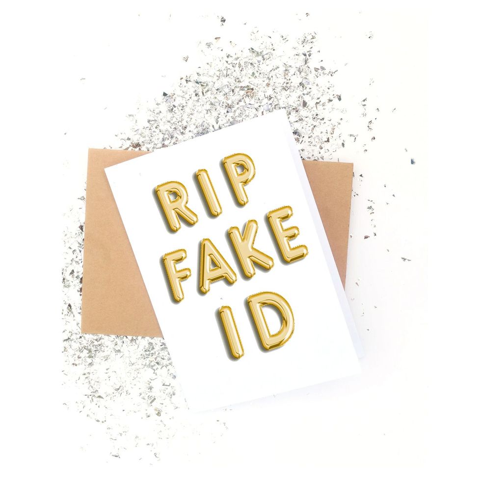 RIP Fake ID Card