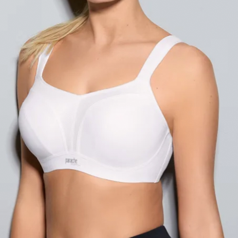 Energise Underwire Sports Bra with J Hook  Underwire sports bras, White  sports bra, Sports bra