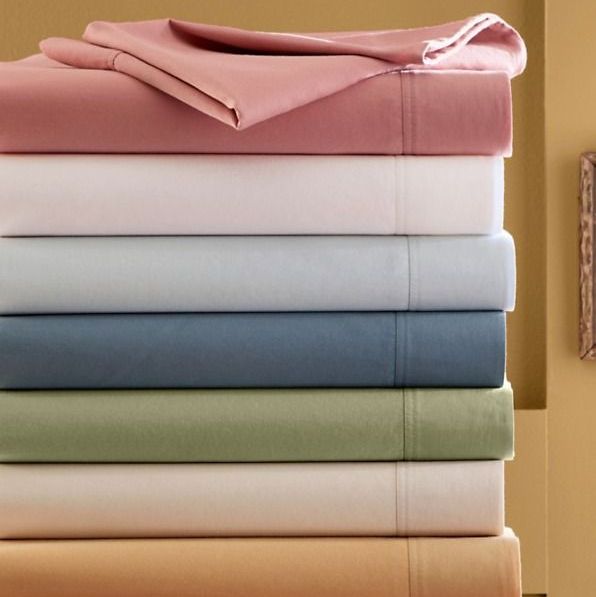 Relaxed Organic Cotton Sateen Sheets