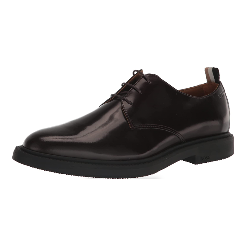 Smooth Lace Up Derby Dress Shoes